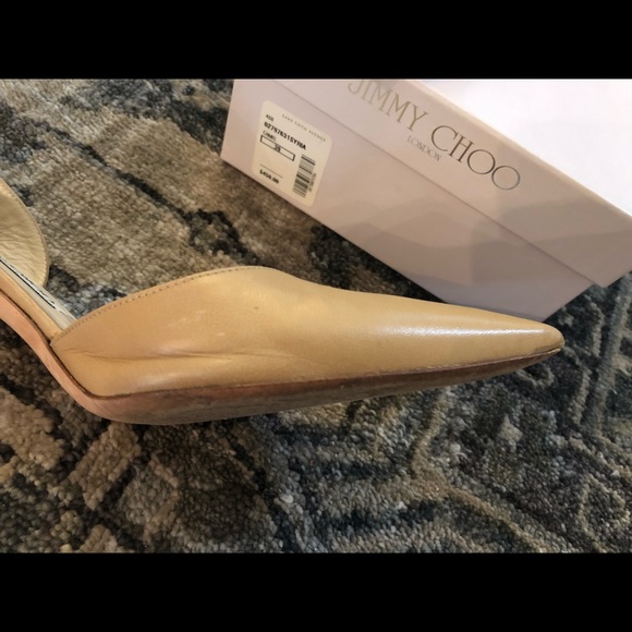 Jimmy Choo Gold Heels - Picture 9 of 12